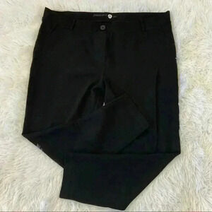BETABRAND Skinny Leg Classic Dress Pant Yoga Pant W1166-BK 2XL Petite